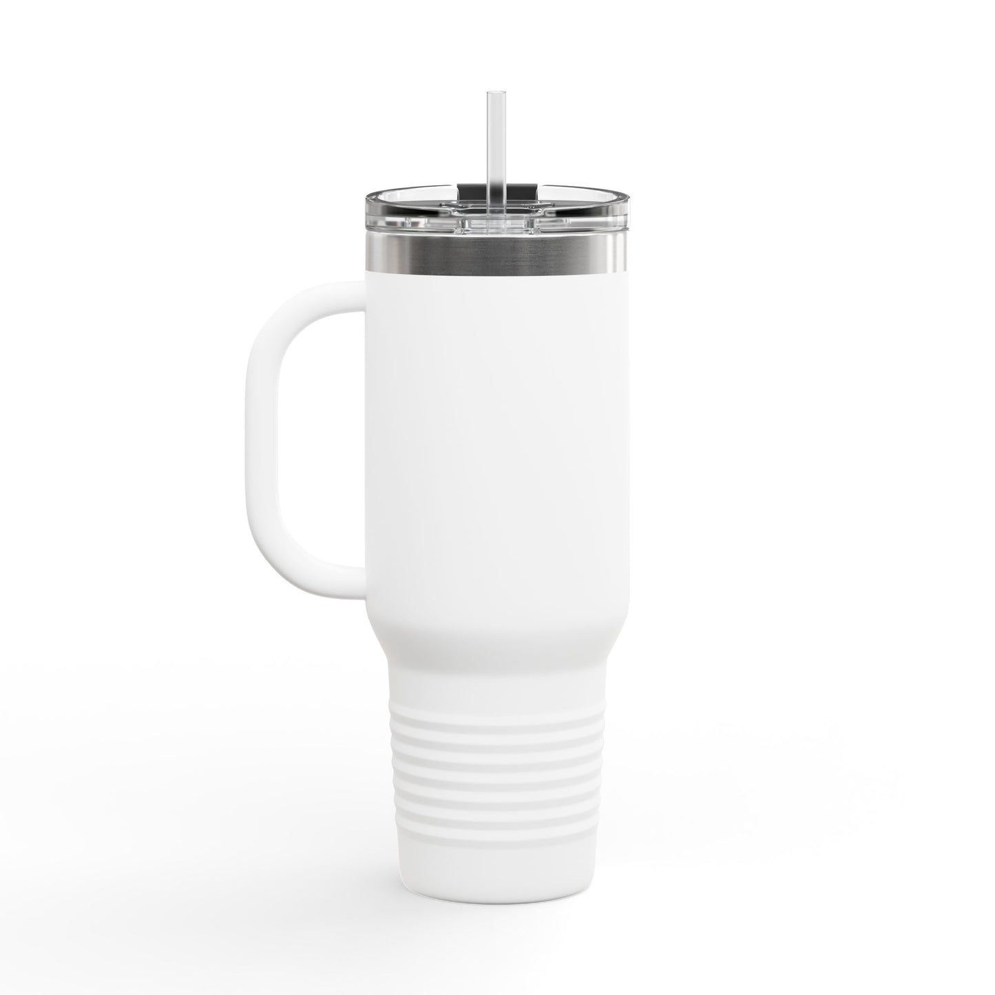 40oz insulated travel mug- doodle girl
