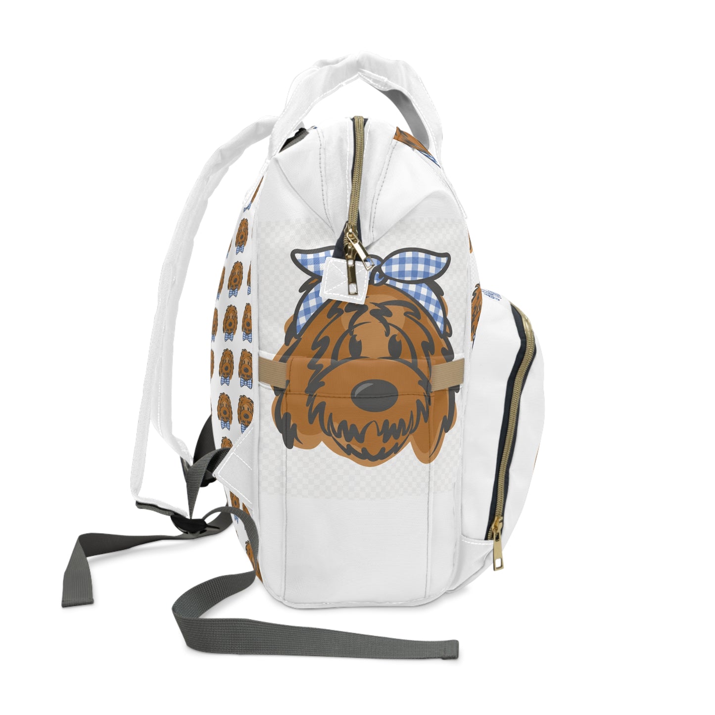 doodle boy dog backpack