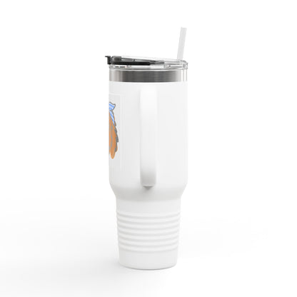 40oz Insulated Travel Mug- Doodle Girl