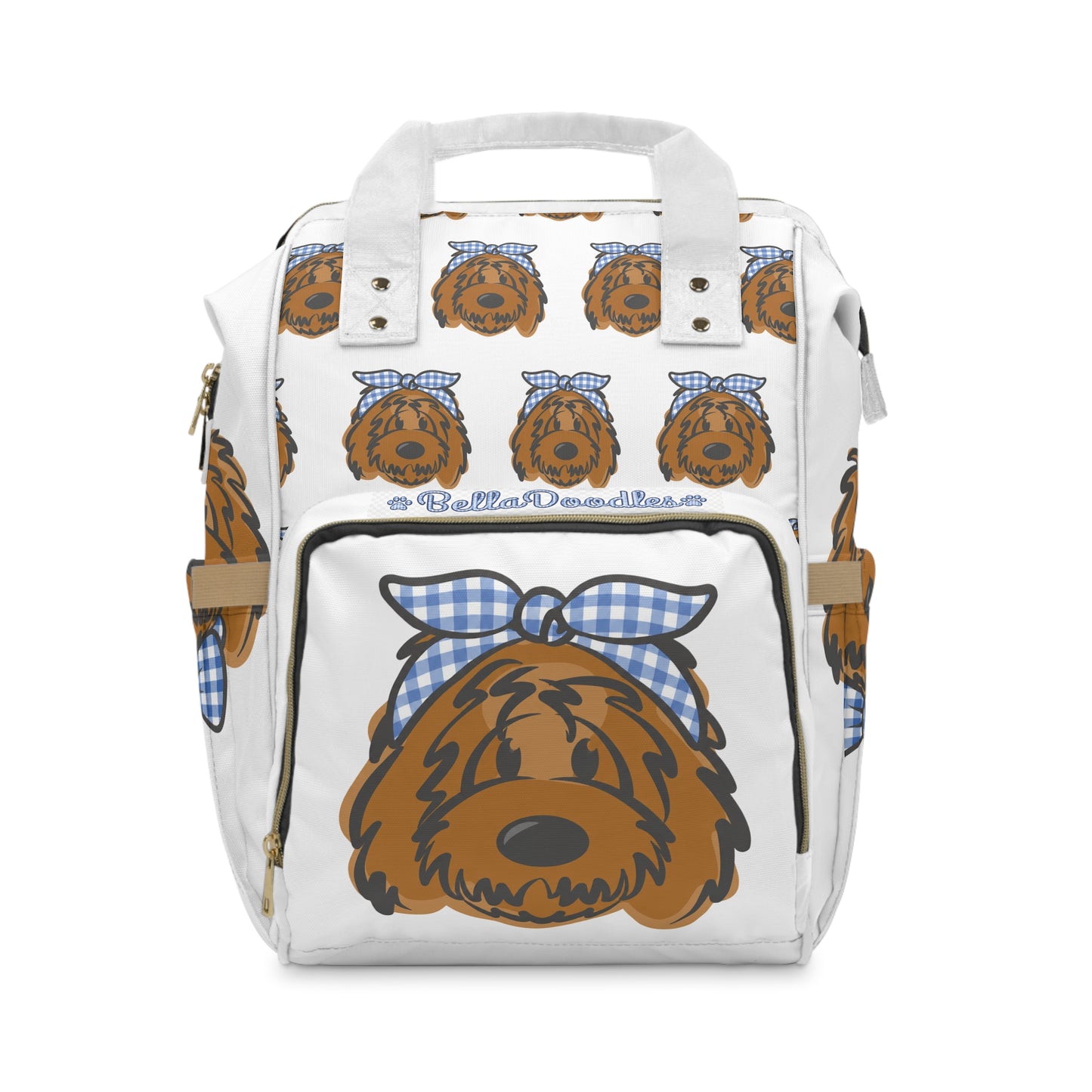 doodle girl backpack