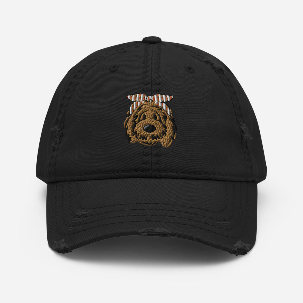 fall doodle headband dad hat