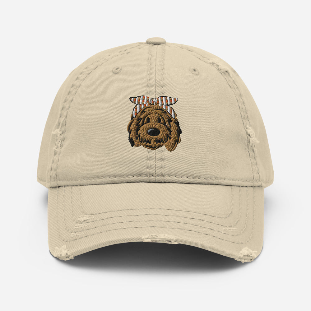 fall doodle headband dad hat