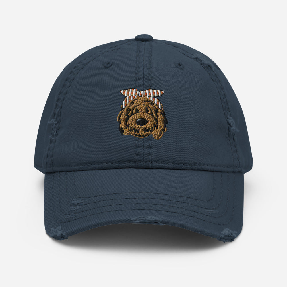 fall doodle headband dad hat