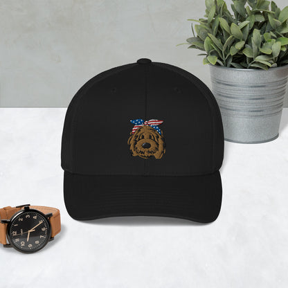 Patriotic Doodle Headband Trucker Hat
