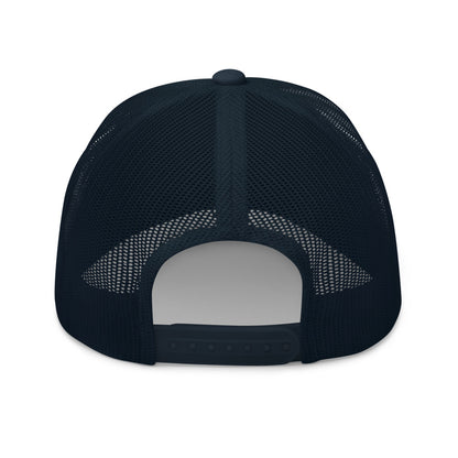 Patriotic Tuxedo Doodle Trucker Hat