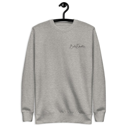 Fall Doodle Plaid Fleece Pullover