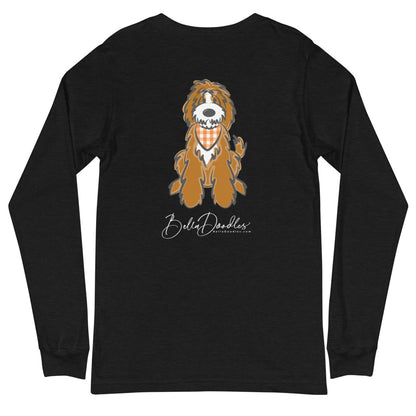 Fall Plaid Tuxedo Long Sleeve Tee