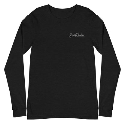 Fall Plaid Tuxedo Long Sleeve Tee