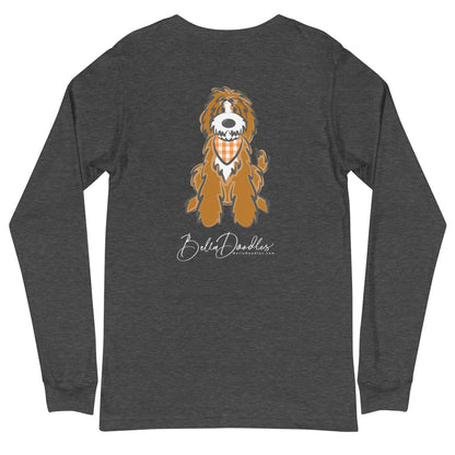 Fall Plaid Tuxedo Long Sleeve Tee