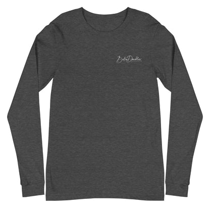 Fall Plaid Tuxedo Long Sleeve Tee