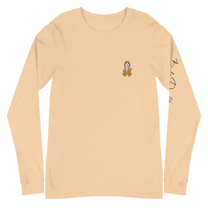 Fall Doodle Plaid Long Sleeve Tee