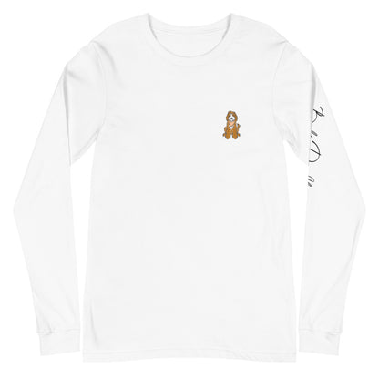 Fall Doodle Plaid Long Sleeve Tee
