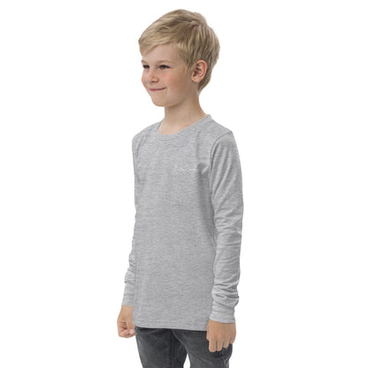 Fall Doodle Plaid Youth Long Sleeve
